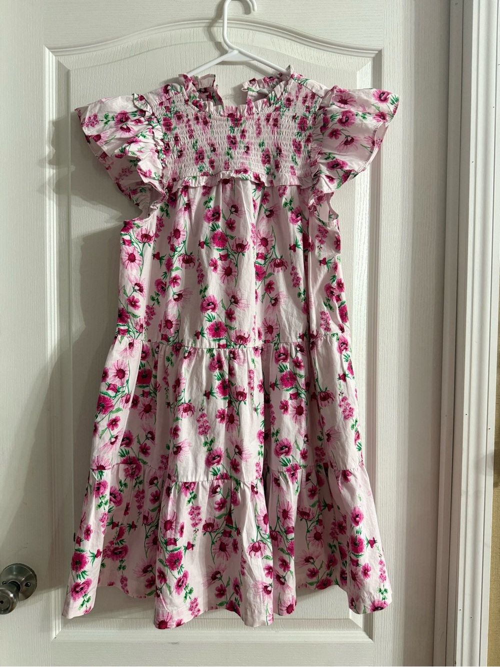 Crown & Ivy Women’s Pink Floral Boho Dress Sz S. MY-26 - Picture 1 of 3